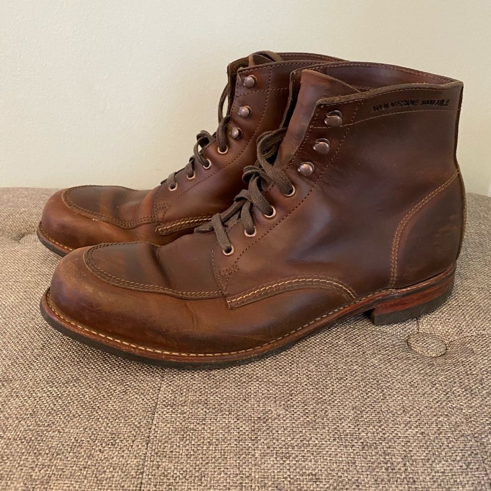Wolverine 1000 Mile Courtland Boots 10D.